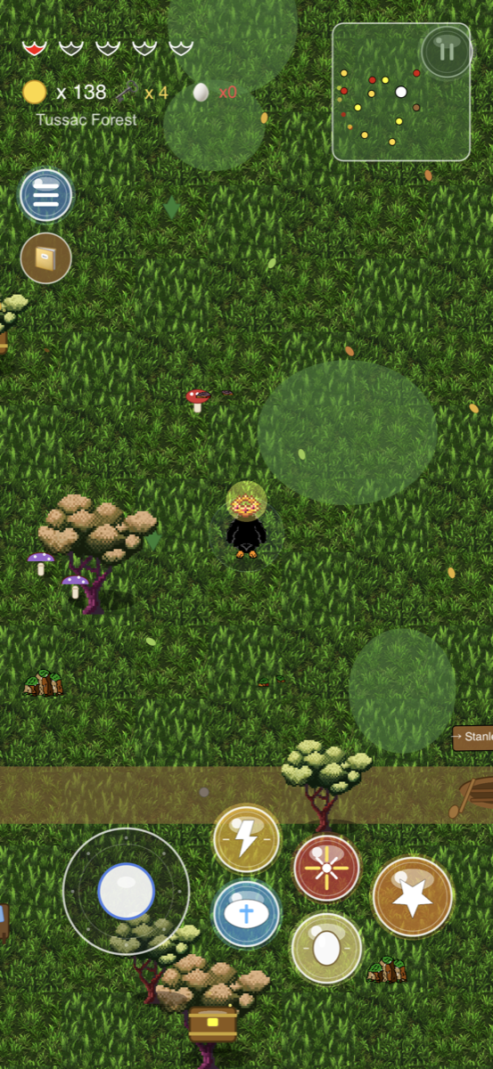 Gameplay de Gentoo Adventure